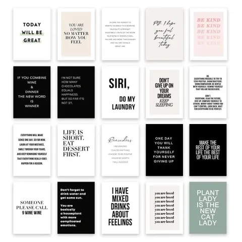 Minimalist Inspirational Quote Print
