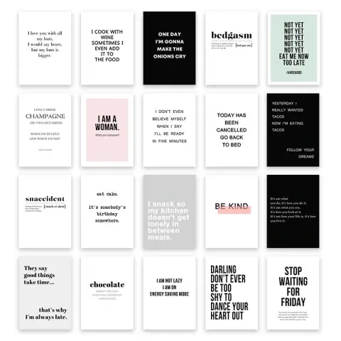 Funny Nordic Quote Canvas Print