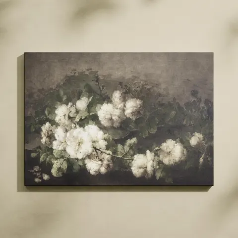 Vintage Country Floral Canvas Print